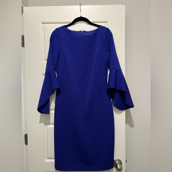 Vince Camuto Dress Royal blue size 8 - Picture 1 of 4